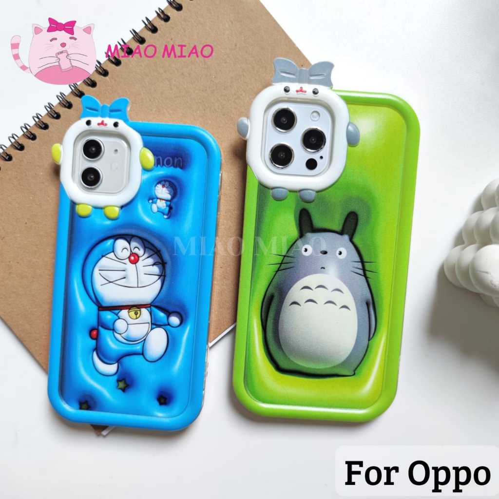 SOFT CASE MONSTER 3D GS-085 086 MOTIF TIMBUL FOR OPPO A76 A36 A55 A96 A57 A17 A17K A77S A95/ A74(4G) A16 A15/A15S A54 A52 A72 A92 A53 A33 A32 2020 A3s REALME C1 A5s /A7/A12 /F9 A31 A5/A9 2020/A11 RENO 4 4F/A93 5 5F/A94 RENO 6 7 8 7Z/8Z SOFTCASE CASING HP