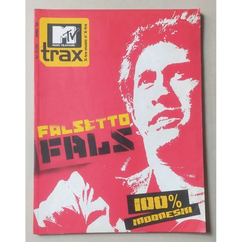 Majalah MTV Trax April 2005 : Cover Iwan Fals