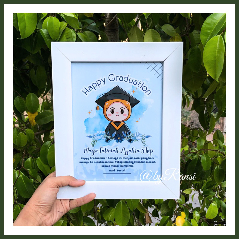 

KADO WISUDA / FRAME WISUDA