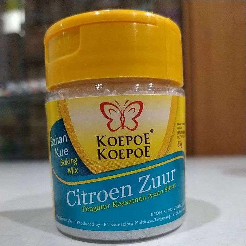 

CITROEN ZUUR KUPU KUPU 65 GRAM