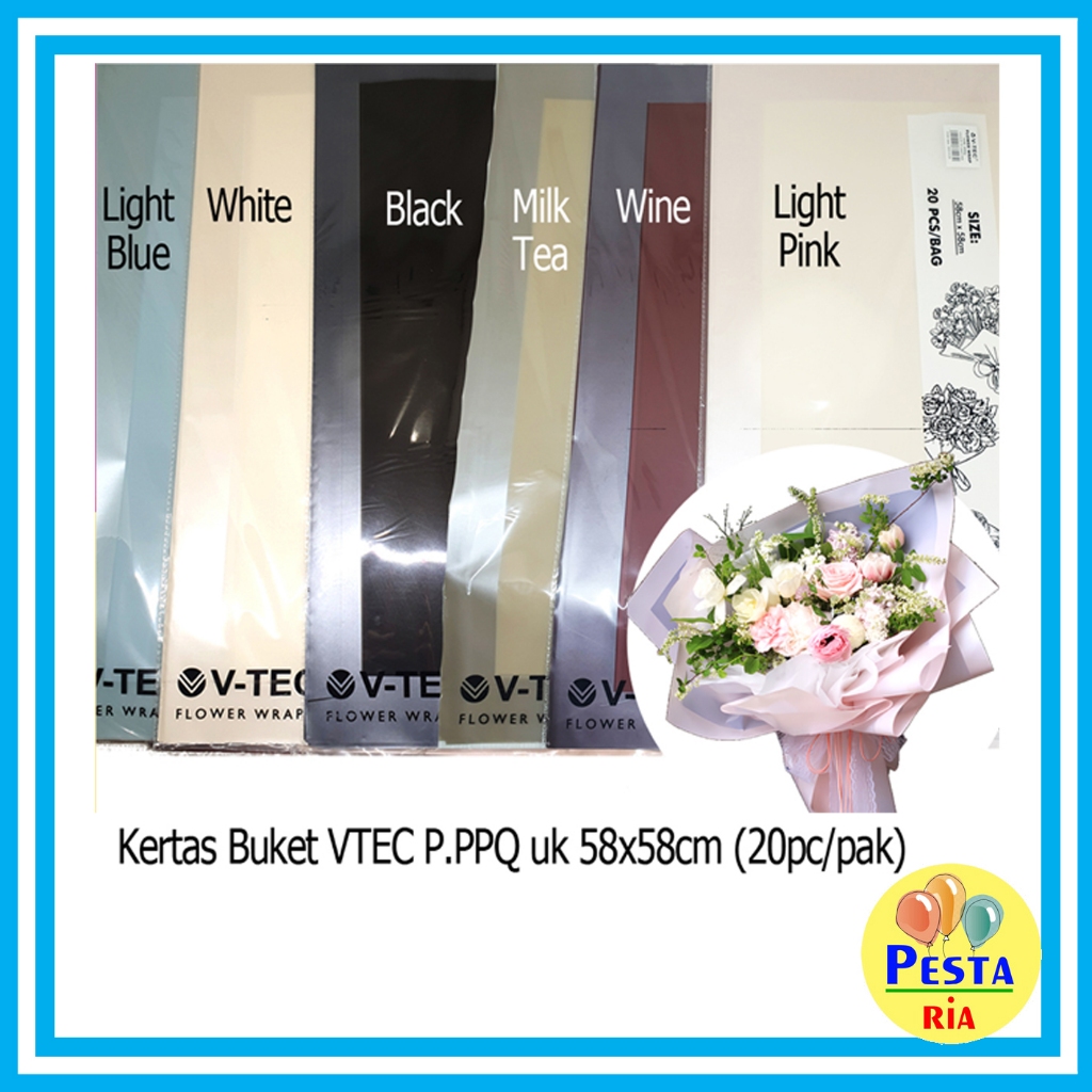 

Murah!! (5 Lembar) Flower Wrapping Paper List Silver, Cellophane Flower Wrapping, kertas buket bunga, buket