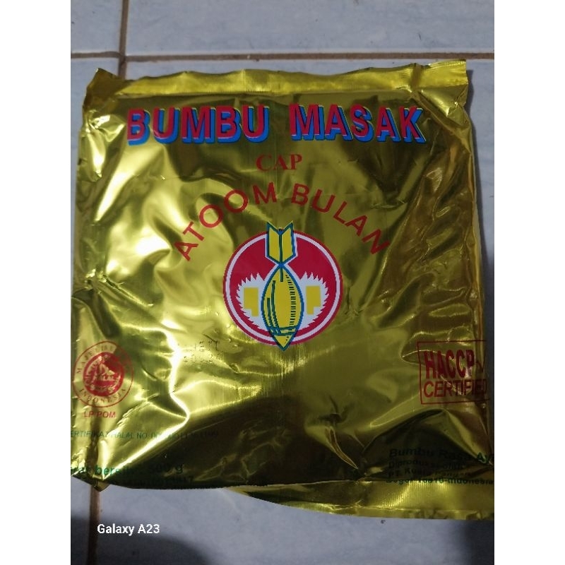 

BUMBU MASAK BUMBU PENYEDAP [500grm] BUMBU TABUR ATOM BULAN