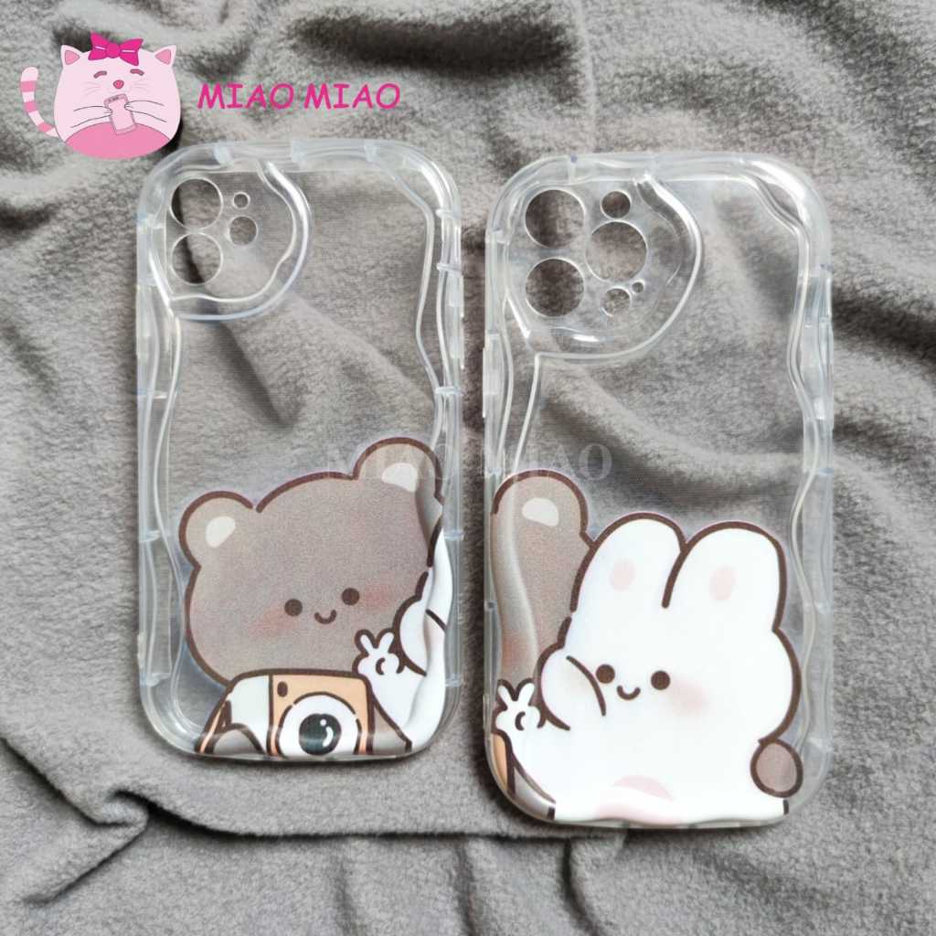 CASE SOFTCASE TM-057 058 WAVES MOTIF CUTE FOR VIVO SAMSUNG Y20 Y30 Y91 Y91C Y12/Y17 Y15S Y16 Y21 Y22 Y02 SAMSUNG A11 A12/M12 A13 A14 A03 A03CORE A04 A04E A04S A23 A32 A34 A54 CASE CASING HP