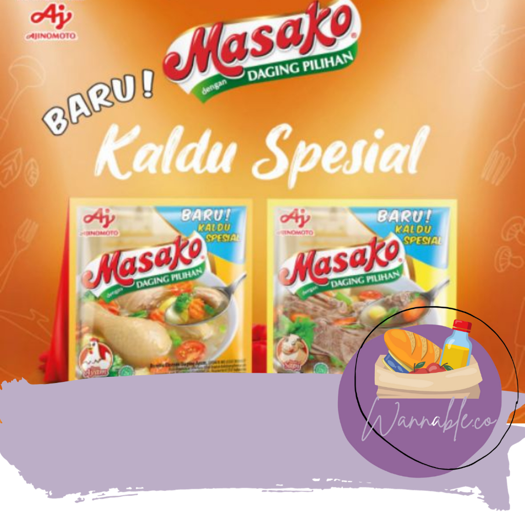 

MASAKO 250GR PENYEDAP MASAKAN AYAM SAPI