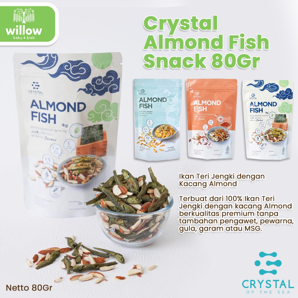 

Bumbu Masakan - Crystal Almond Fish Snack 80Gr