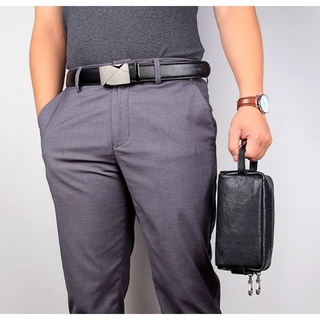 Pouch Kulit Asli - Handbag Pria Wanita Kulit Sapi Asli - Clutch Bag Kulit Original