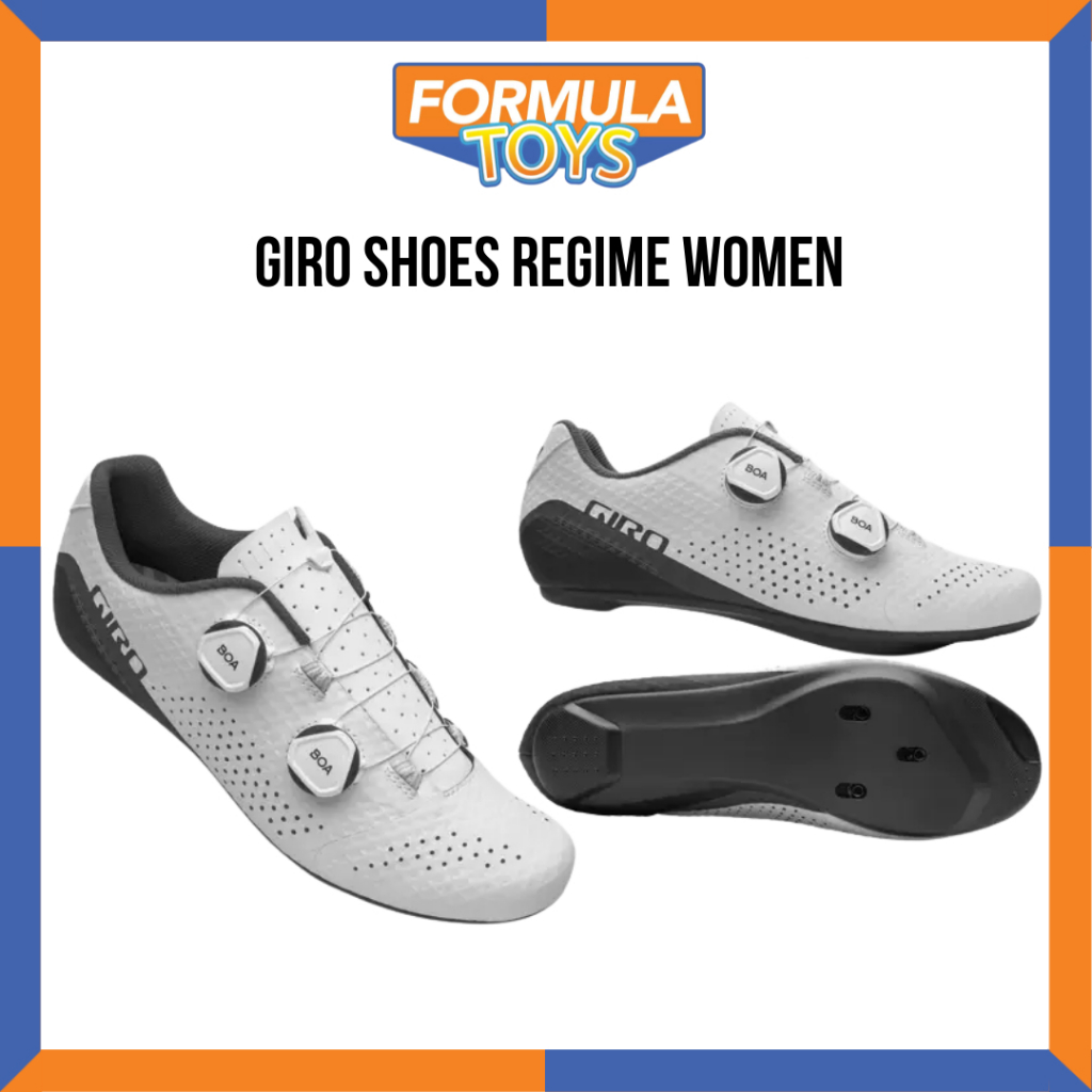 SEPATU SEPEDA ROADBIKE GIRO SHOES REGIME WOMEN WHITE