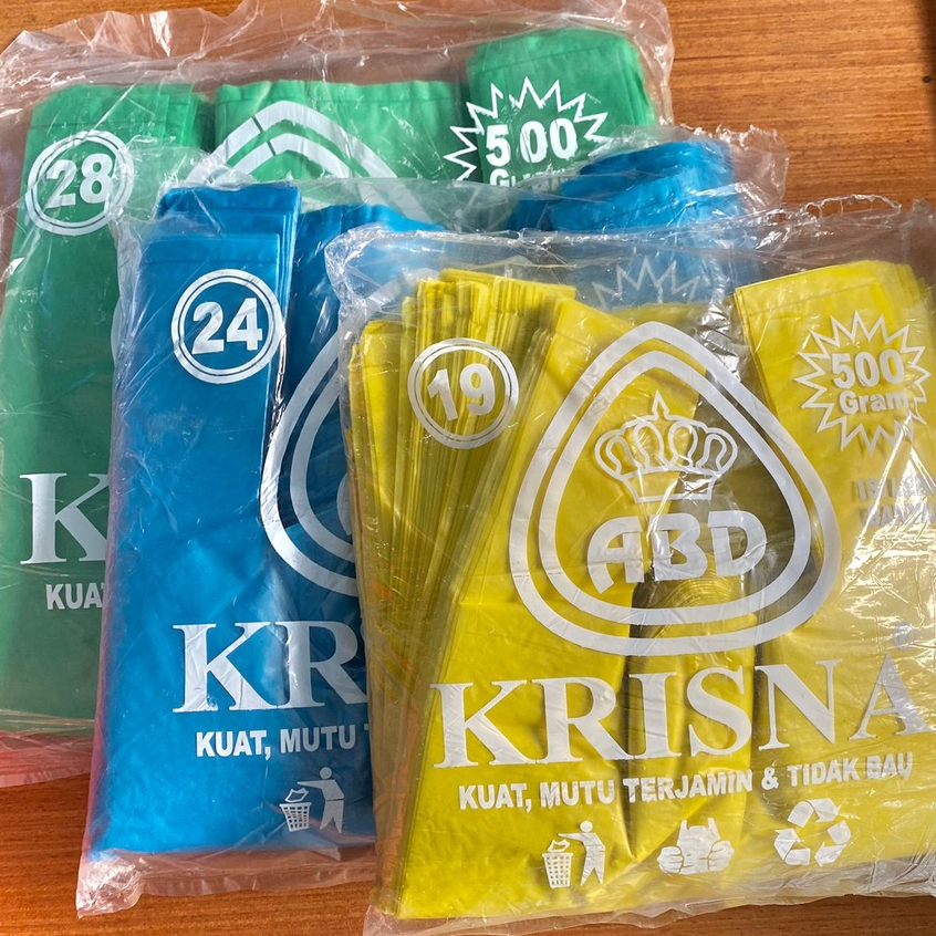 

Plastik Asoy KRISNA Warna 1 Pack /Kantung Plastik