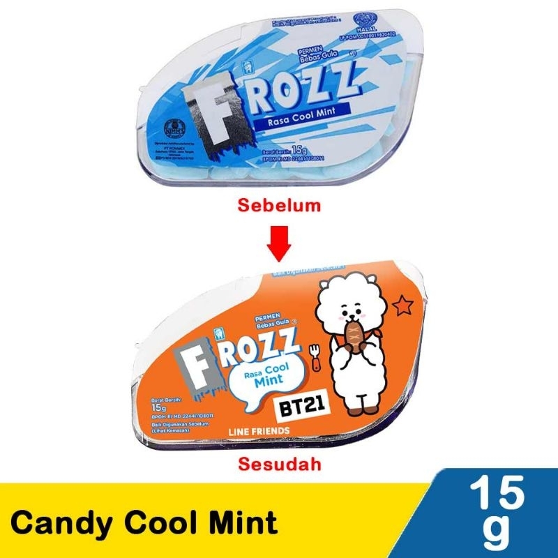 

Frozz Candy Cool Mint 15G
