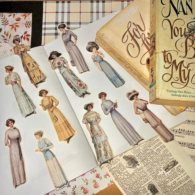 

Stiker Summer Dress Old Series #(033)