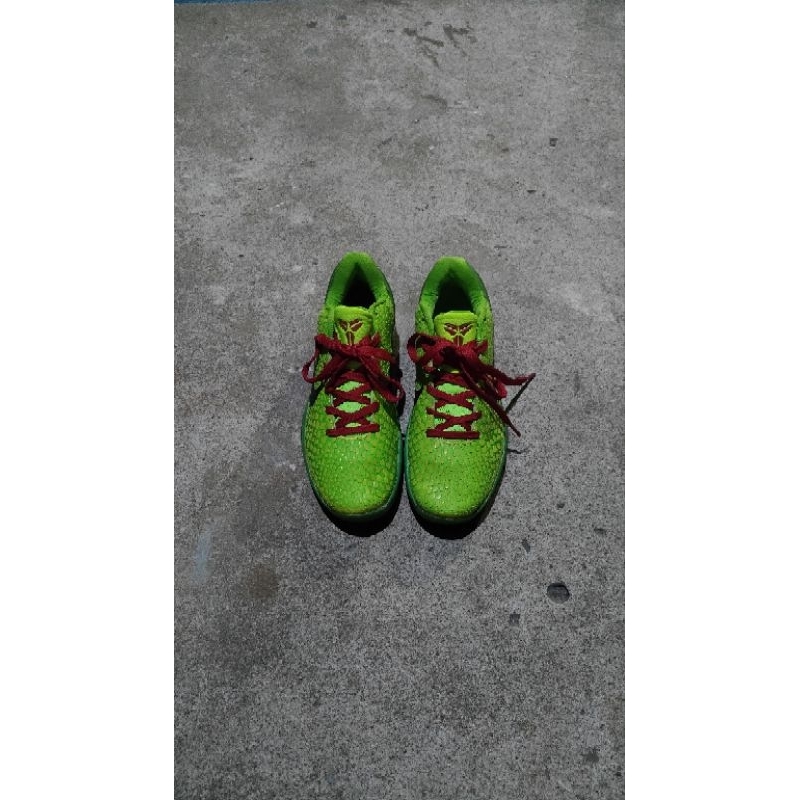 Sepatu Basket Kobe 6 Grinch Second