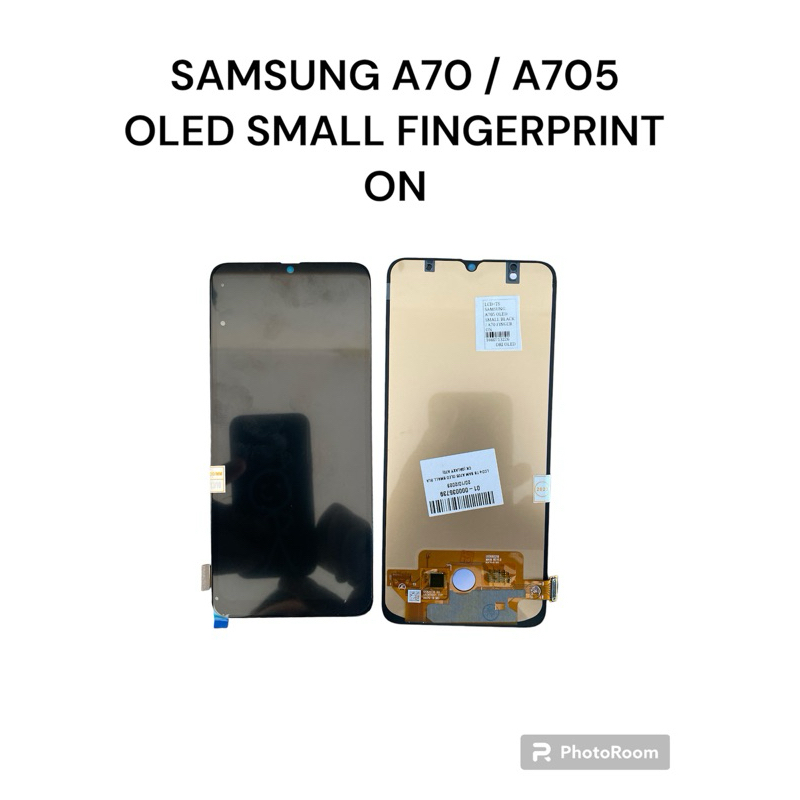 LCD+TS SAMSUNG A70 / A705 OLED SMALL FINGERPRINT ON