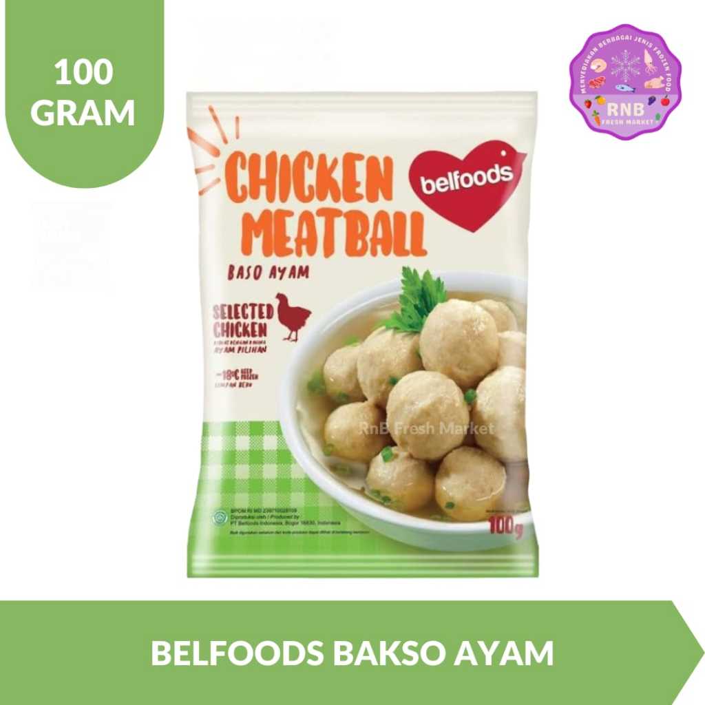 

Belfoods Bakso Ayam 100 Gram