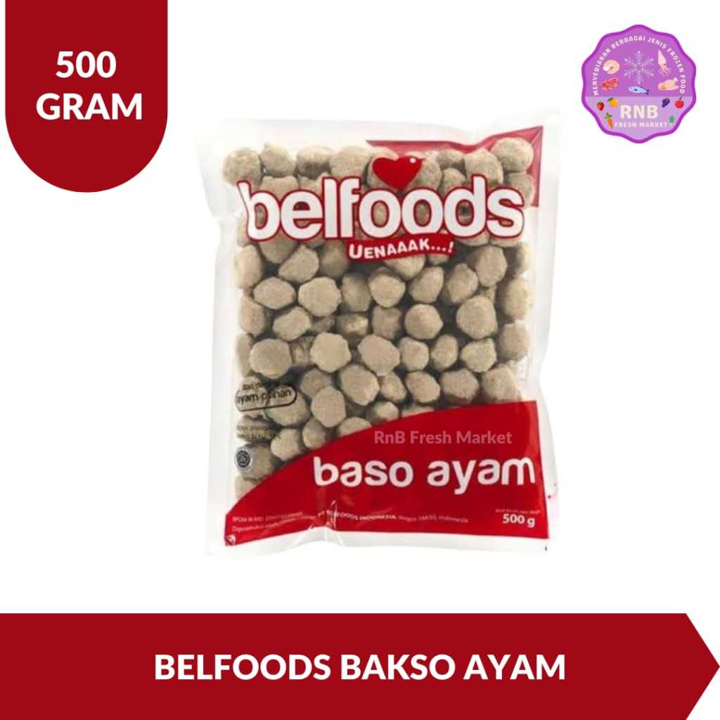 

Belfoods Bakso Ayam 500 Gram