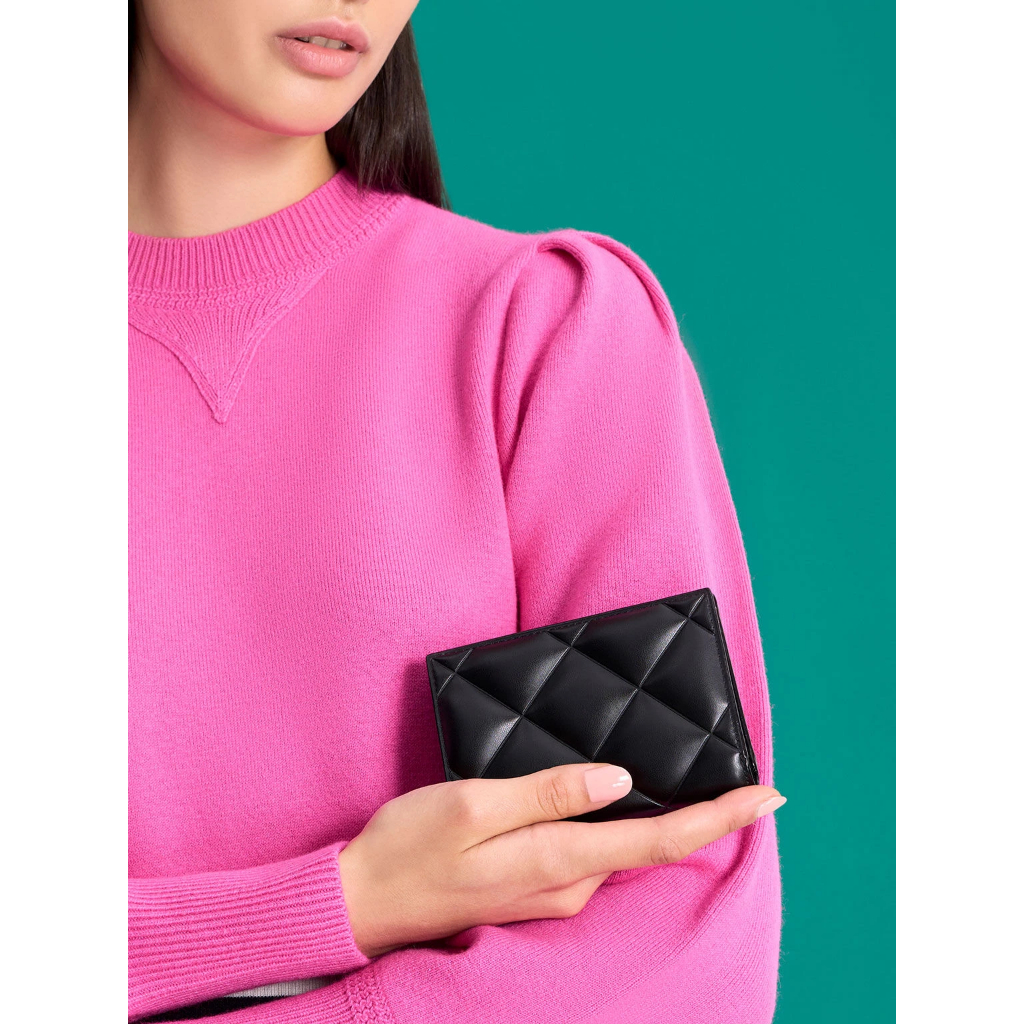 DOMPET WANITA CKW GEMMA QUILTED CARD HOLDER FREE BOX