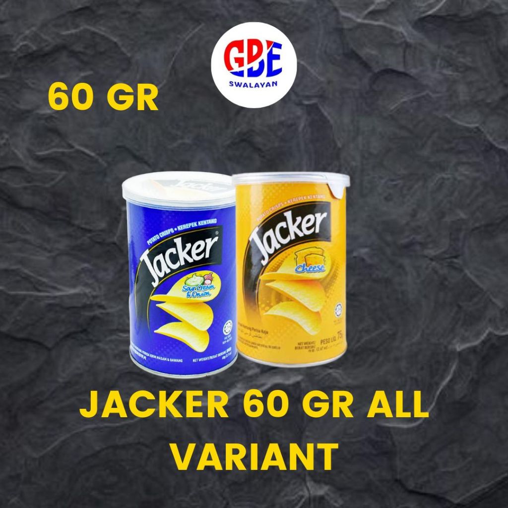 

JACKER 60 GR ALL VARIANT | SOUR CREAM & ONION | CHEESE