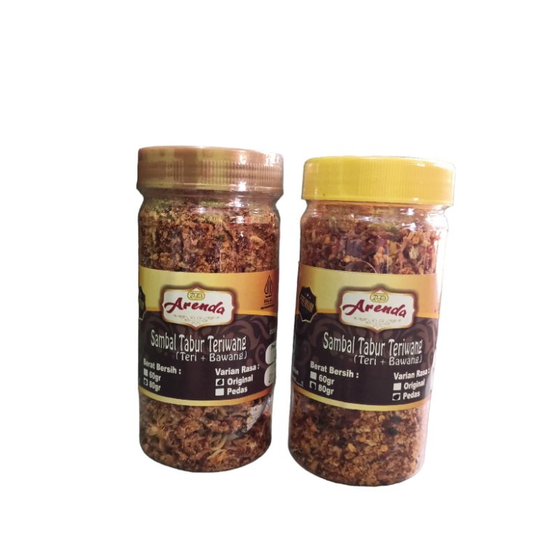 

Arenda-Sambal Teriwang (Teri Bawang ) Tabur 80g