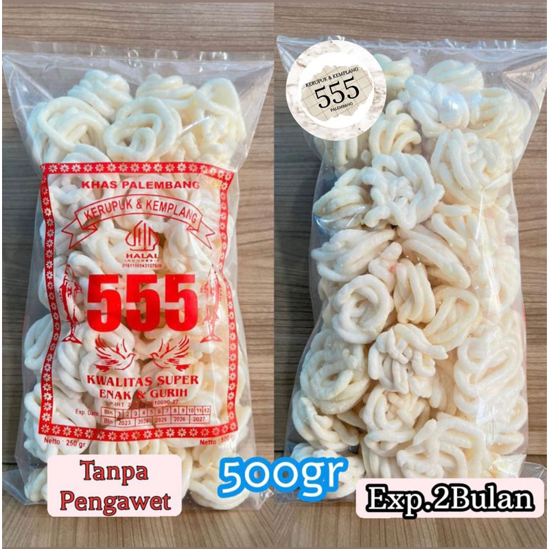 

KERUPUK SANGGUL 500gr KERUPUK SANGGUL KHAS PALEMBANG