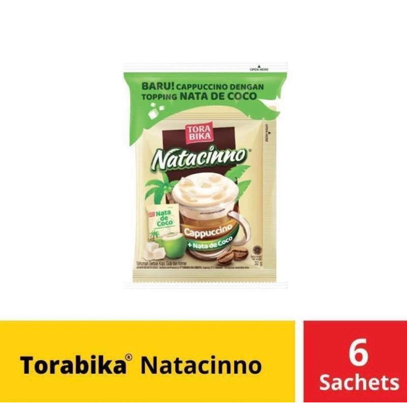 

TORABIKA NATACINO 1renceng 6pcs