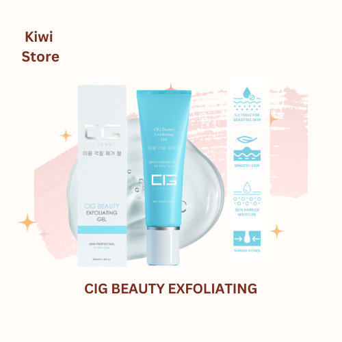 CIG Beauty Exfoliating Gel Centella Asiatica 3 Menit Exfoliating Gel Mencerahkan｜Mengangkat Sel kuli