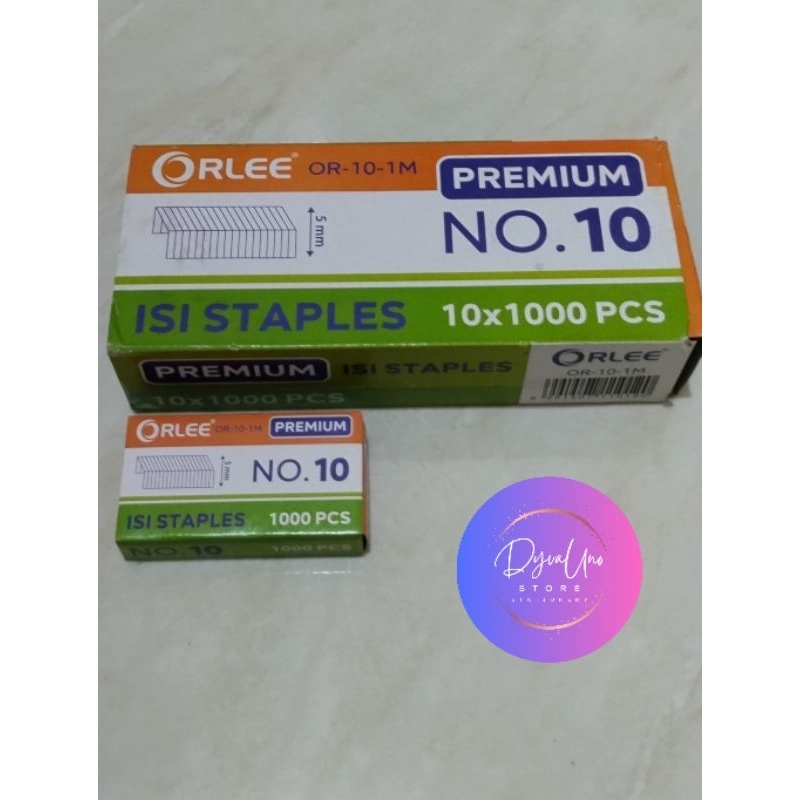 

isi staples Orlee Premium no.10