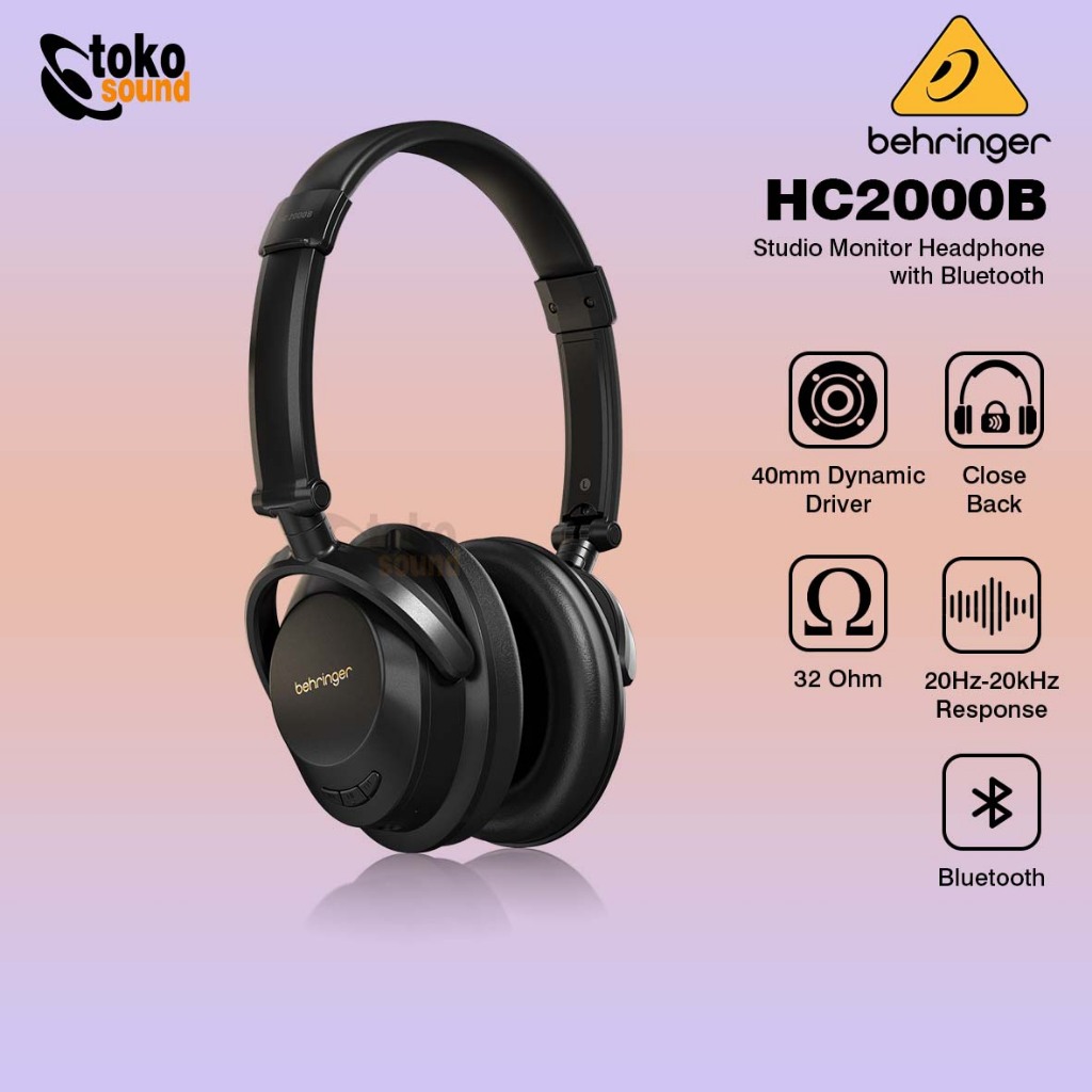Behringer HC2000B - Bluetooth Wireless Headphones