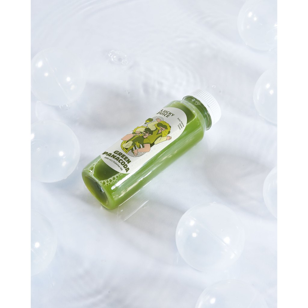 

Cold Pressed Juice Baby Pakcoy - Green Panacoda - Lucky Juice