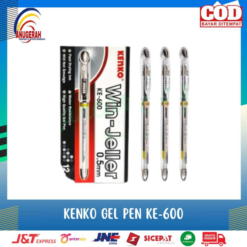 

BOLP. GEL KENKO KE-600 HITAM (LSN)