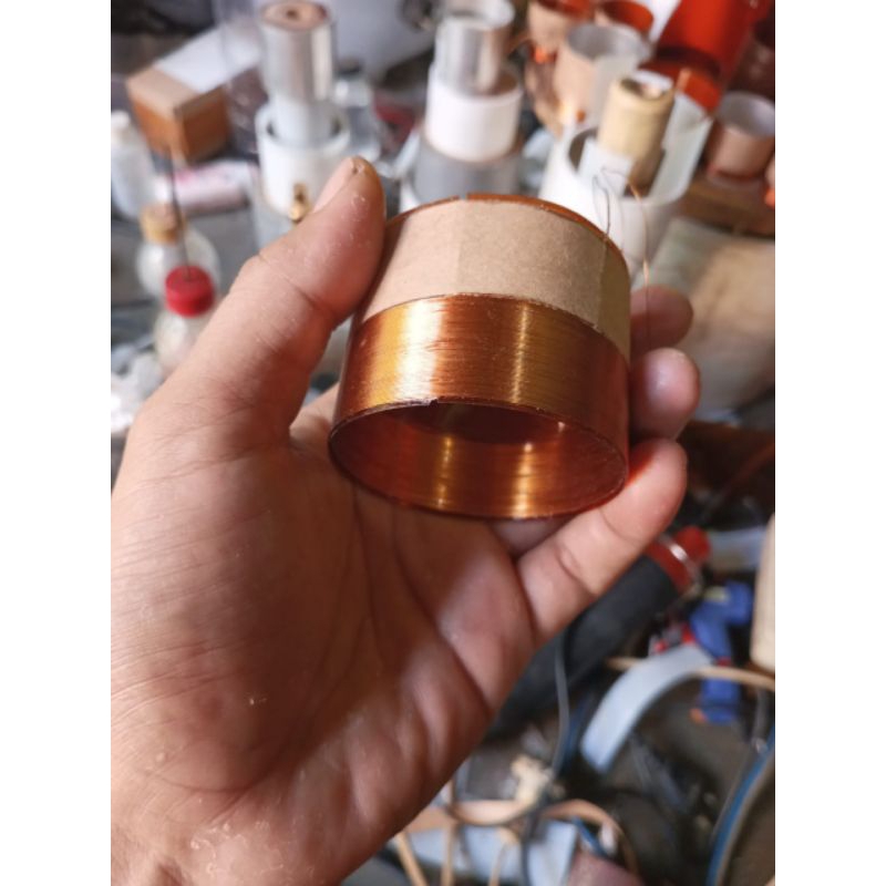 spool spul speaker voice coil ACR FABULOUS 10/12inch lilutan IN OUT ukuran 60,5mm