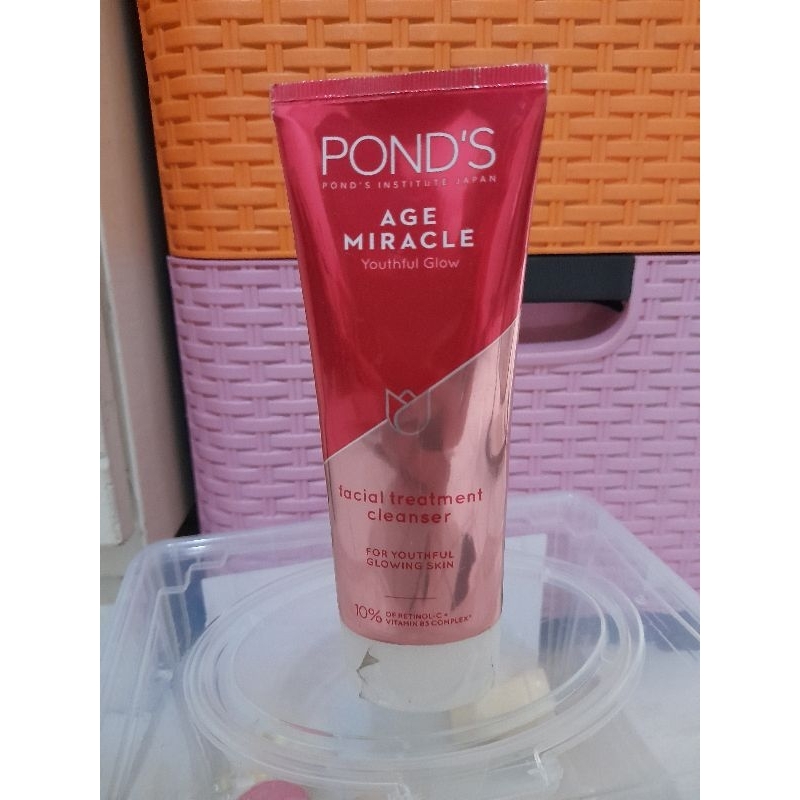 ponds age miracle facial foam