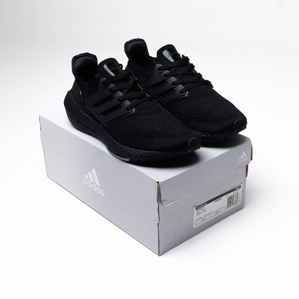 (SLPRDS) Sepatu Adidas Ultraboost 21 Triple Black
