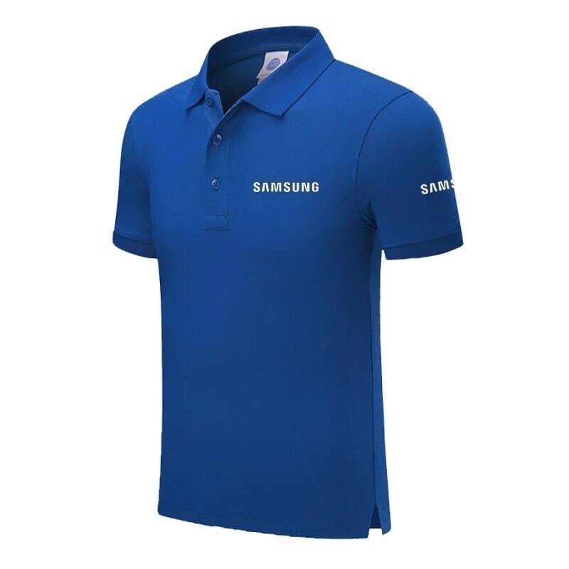 Kaos Krah POLO shirt logo Samsung