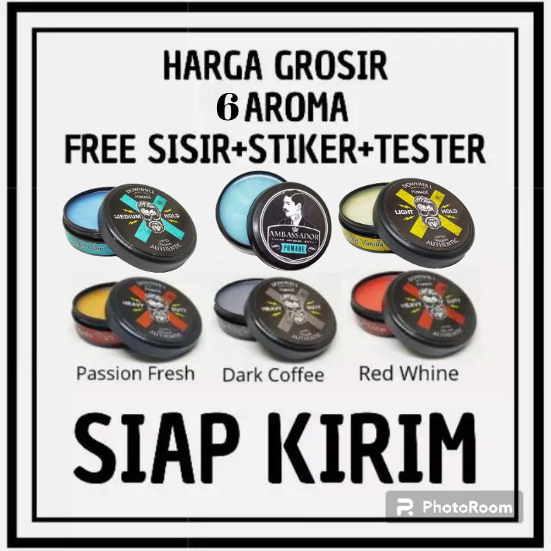 Pomade Downhill 55gr Oil Base Aroma