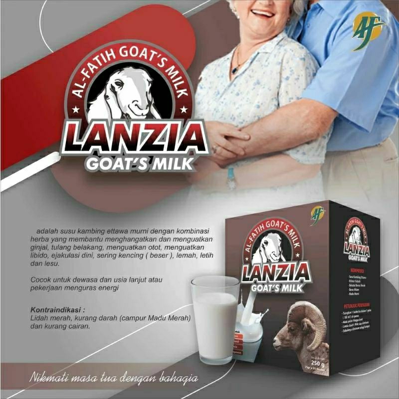 

Susu Kambing untuk Usia Lanjut, Lanzia Goat Milk, Baik Untuk Tulang, Ready Stock!