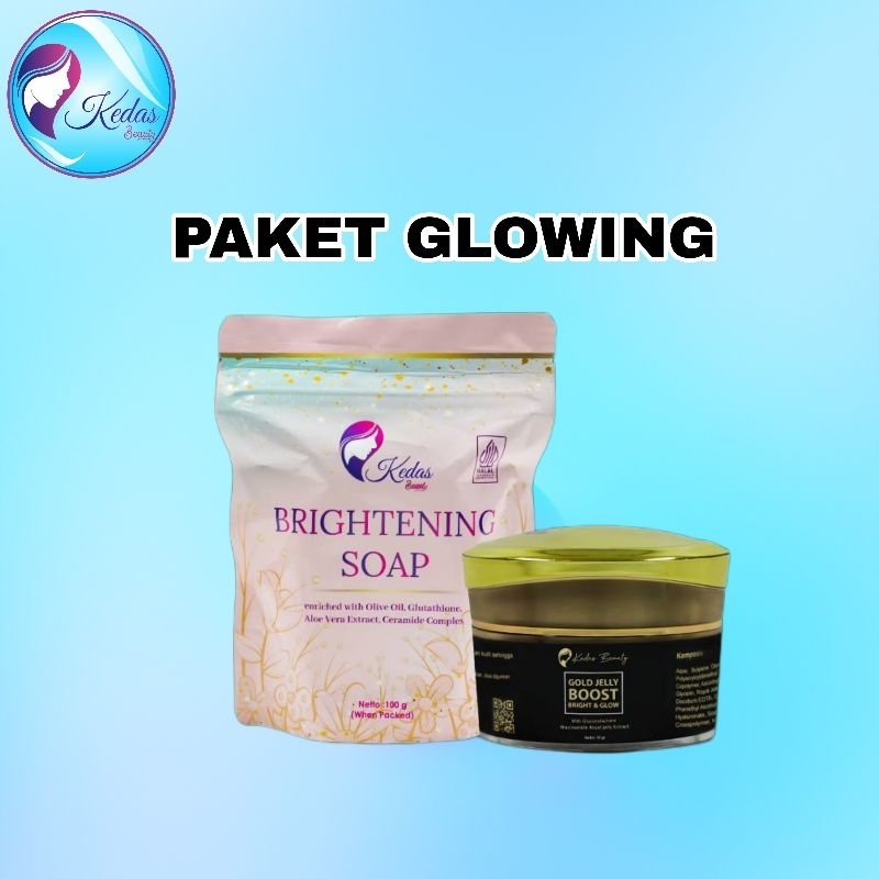 PAKET SABUN KEDAS BEAUTY GOLD JELY ORIGINAL BPOM