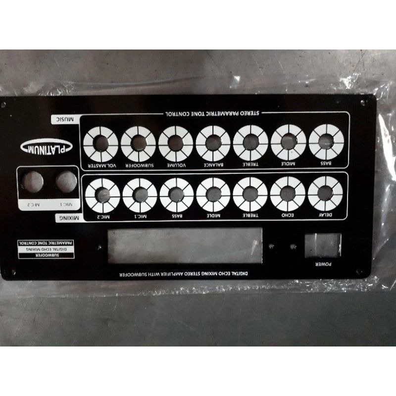 PANEL BESI DEPAN UNTUK KIT DMS-207 DMS-7000 MP3