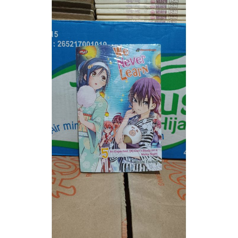 komik we never learn 5 segel / komik we never learn vol 5 segel