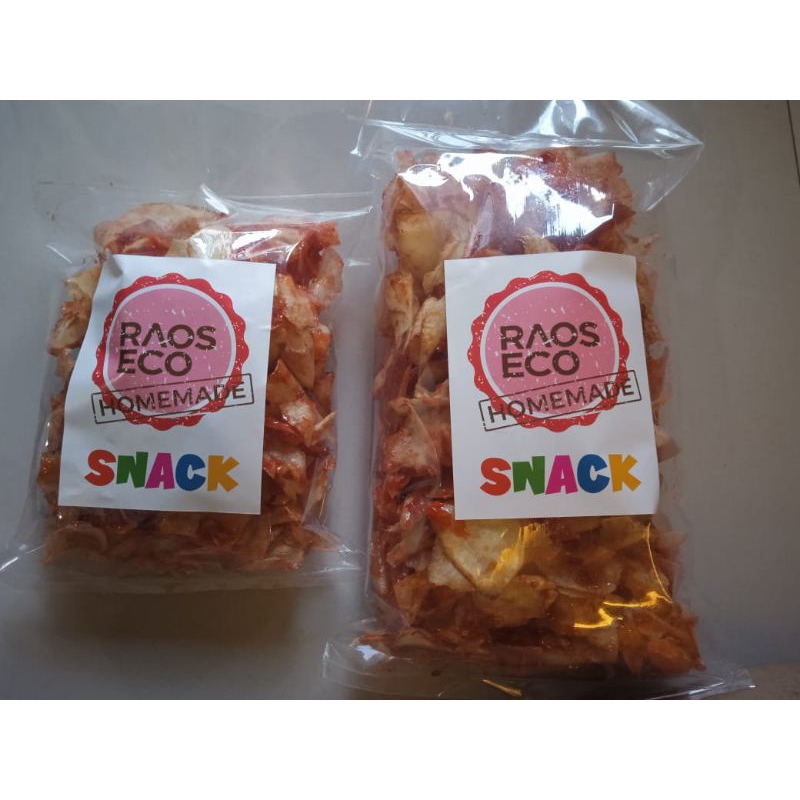 

Kripik Singkong Rasa Balado dan Original