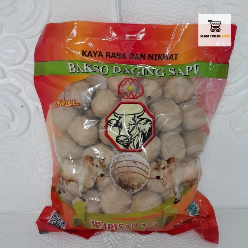 

Bakso WARISAN URAT Daging Sapi 600gr isi 50 Pcs