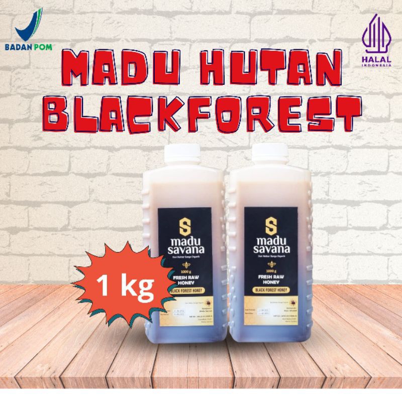 

Madu Murni Hutan Liar Organik Berat 1 kg