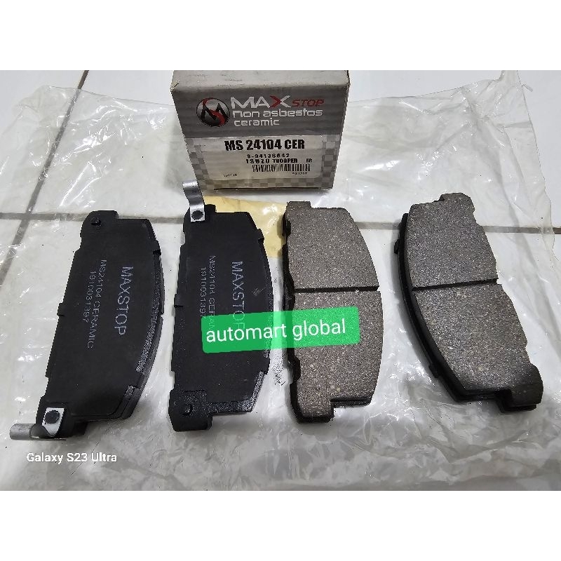 brake pad kampas rem depan Chevrolet Luv kbd26 1986 on trooper 1986 on