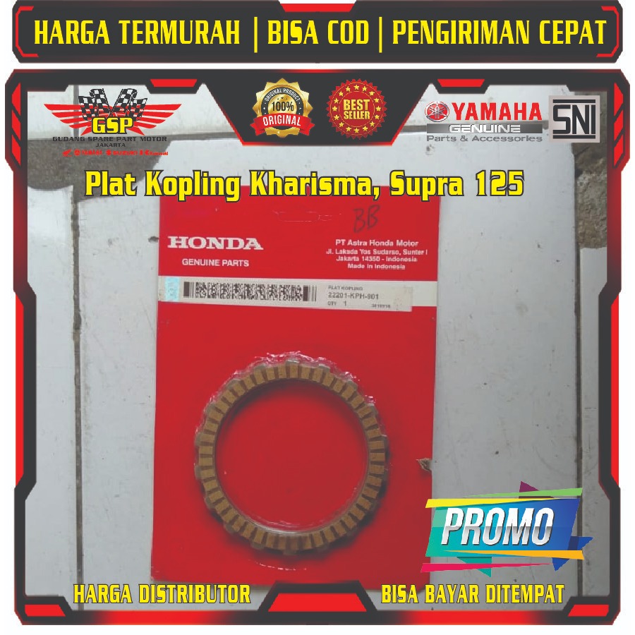 Plat Kopling Karisma, Plat Kopling Supra 125