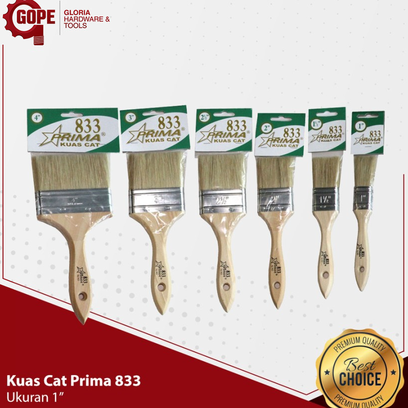 

Grosir PRIMA KUAS CAT 833 Ready