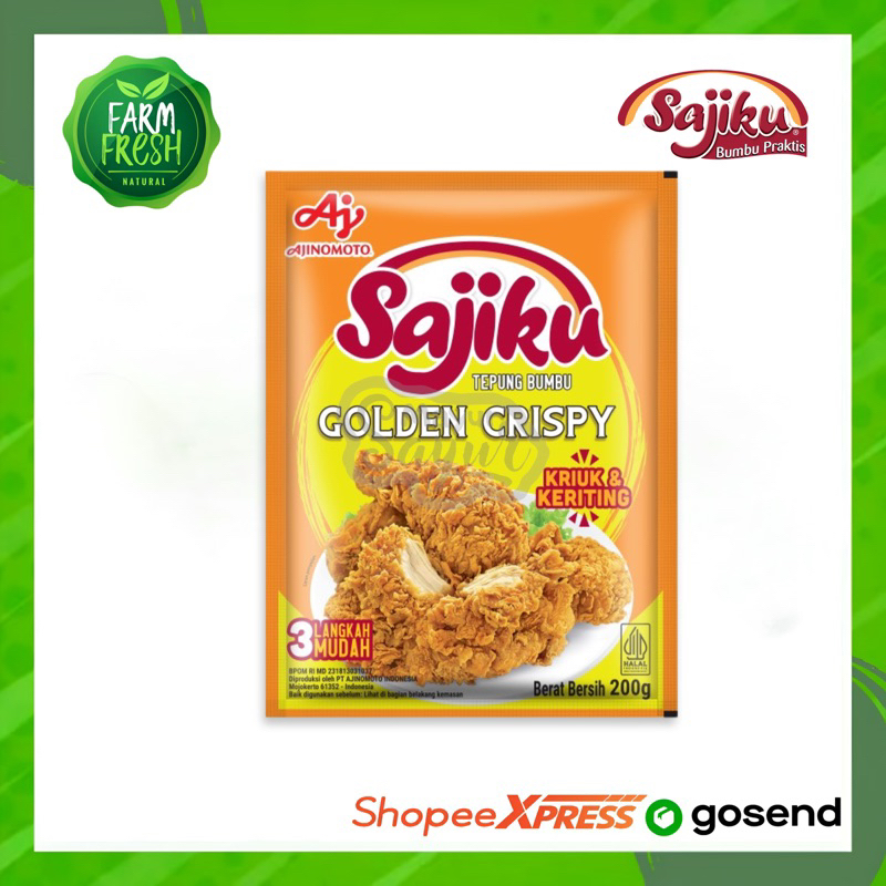 

KIRIM INSTAN Sajiku Tepung Bumbu Golden Crispy Kemasan 200g