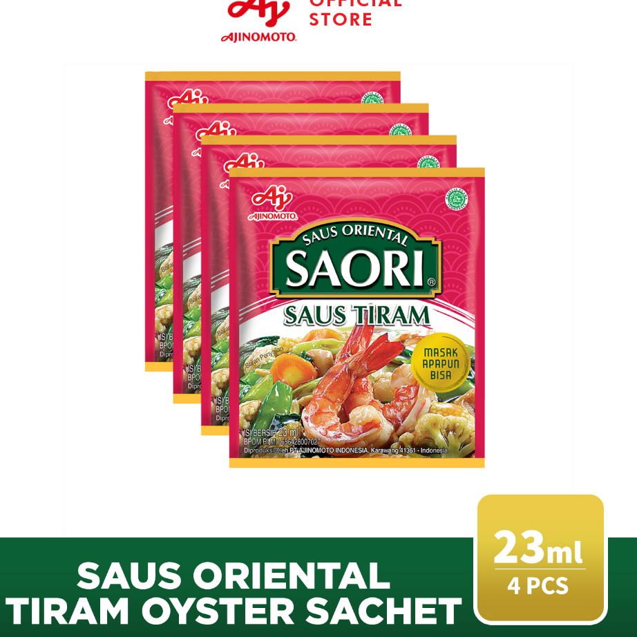 

Bayar Di Tempat SAORI® Saus Tiram Oriental Oyster Sachet 23ml (4 pcs) ➥☈✥