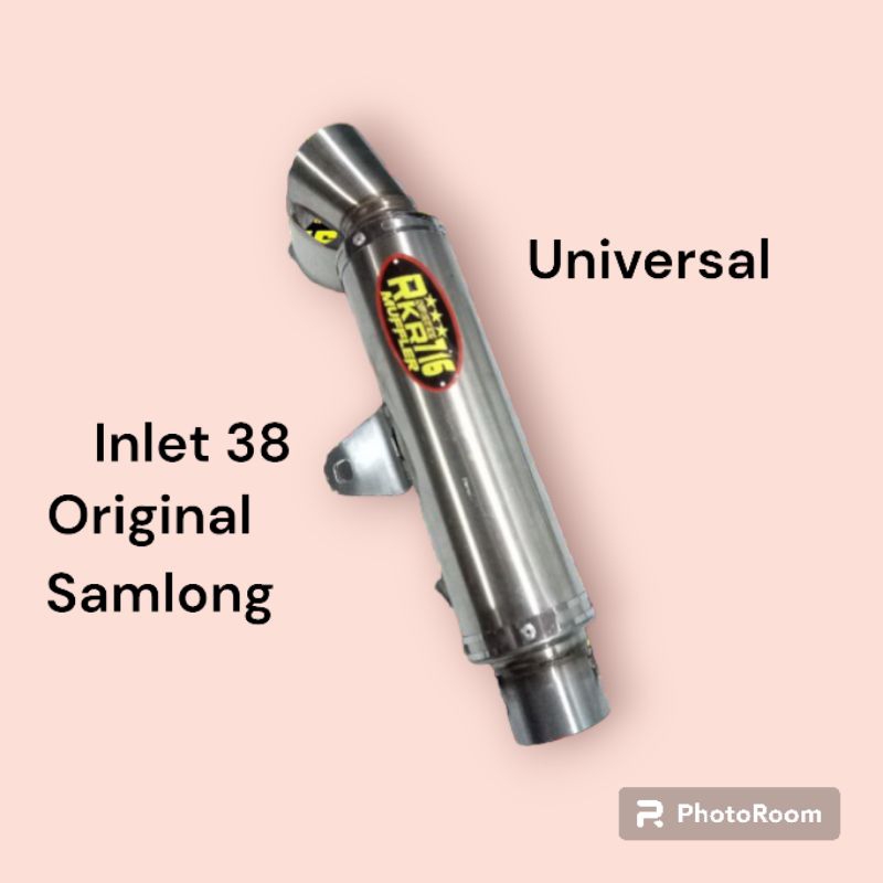 slincer knalpot racing Samlong Rkr Inlet 38 drag