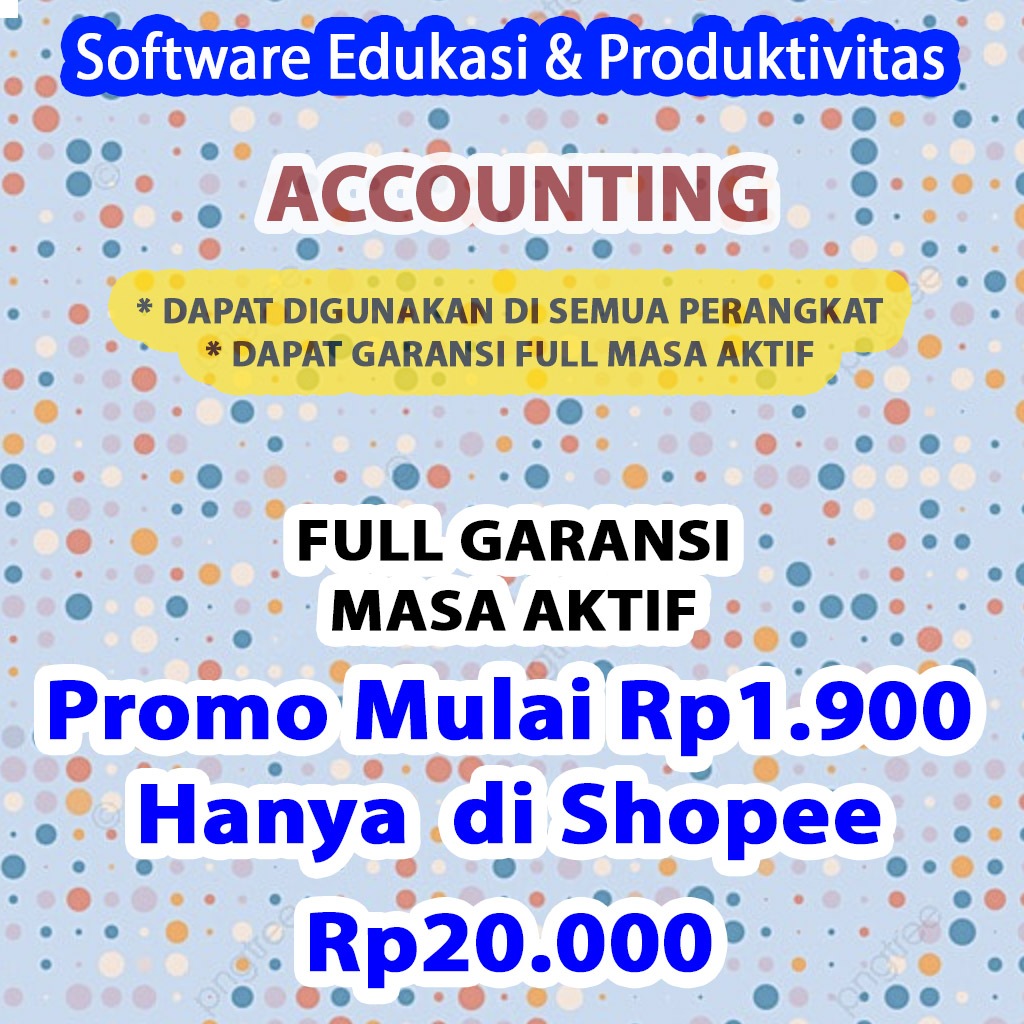 SOFTWARE APLIKASI BISA ACCOUNTING