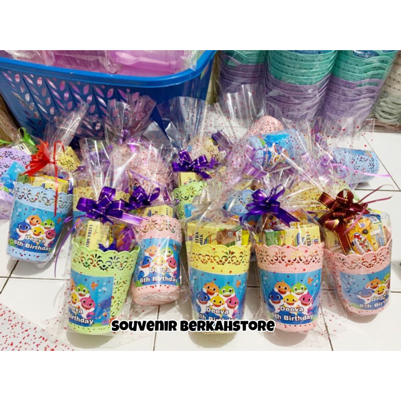 KERANJANG VIOLA+snack/Tempat sendok viola/paket ultah