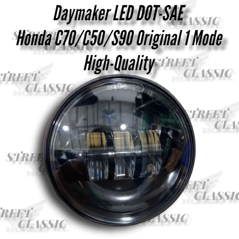 Daymaker Led Honda C70 C50 S90 Lampu Depan Daymaker Imporrt 2 Mode