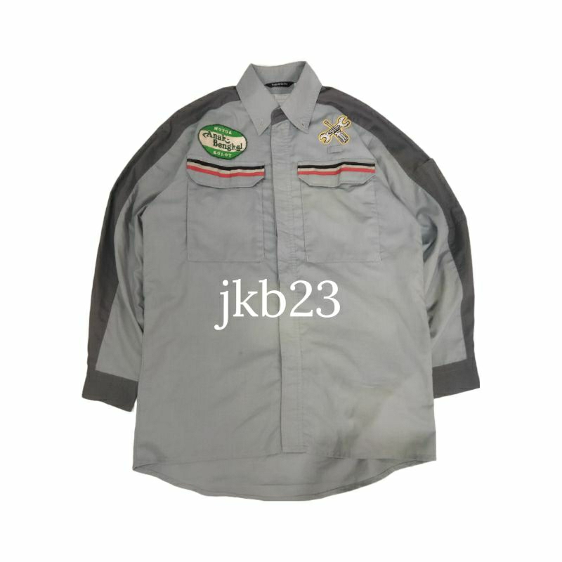 Kemeja Workshirt vintage Long Shirt